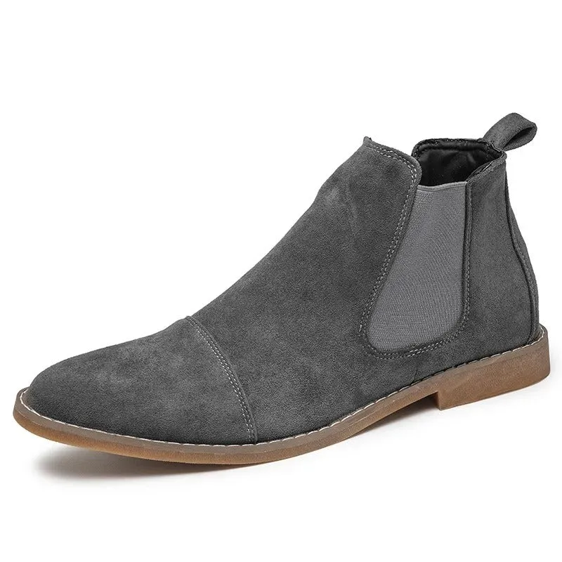 Wildleder Chelsea Boots für Herren Stilvoll & Nachhaltig - Arvani