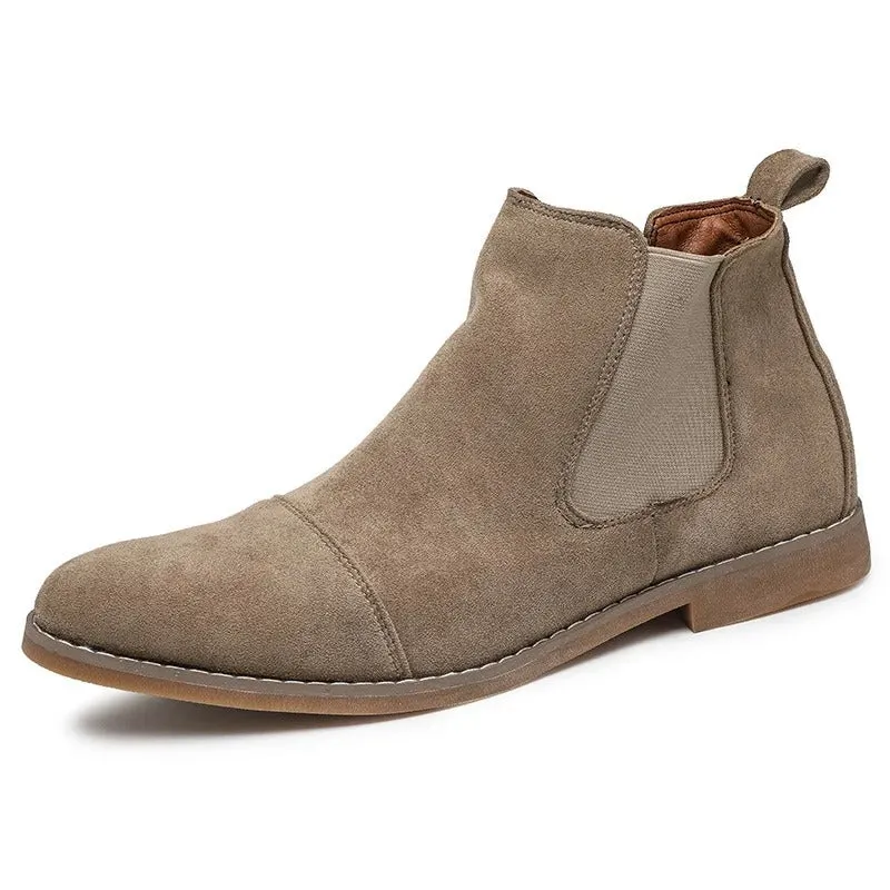 Wildleder Chelsea Boots für Herren Stilvoll & Nachhaltig - Arvani