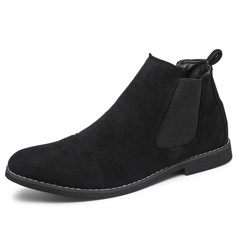 Wildleder Chelsea Boots für Herren Stilvoll & Nachhaltig - Arvani