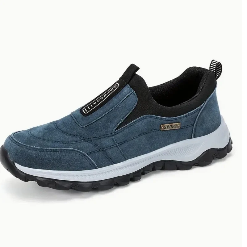 Damen Slip-On Sneakers mit elastischer Einfassung und rutschfester Profilsohle
