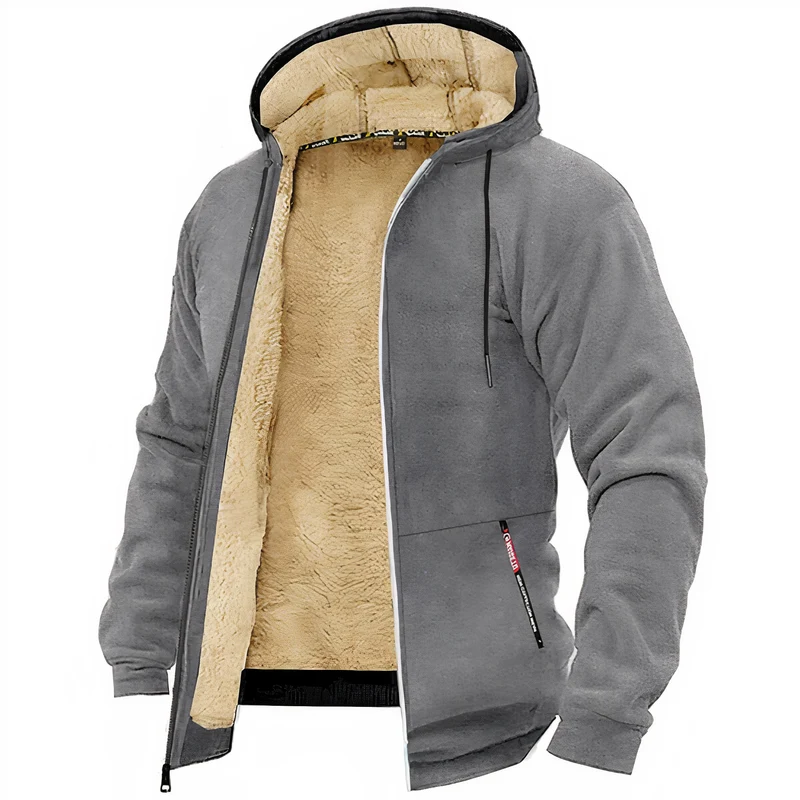 Fleecegefütterte Jacke