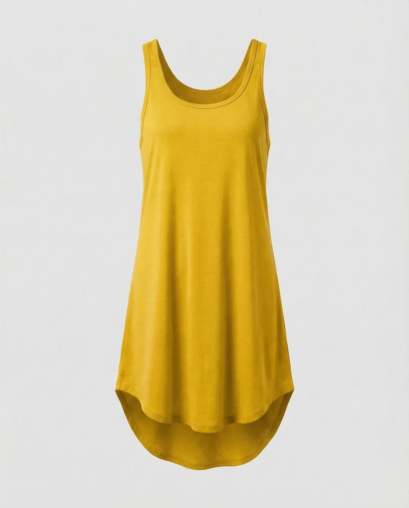Damen Träger-Minikleid Sportiver Rückenausschnitt