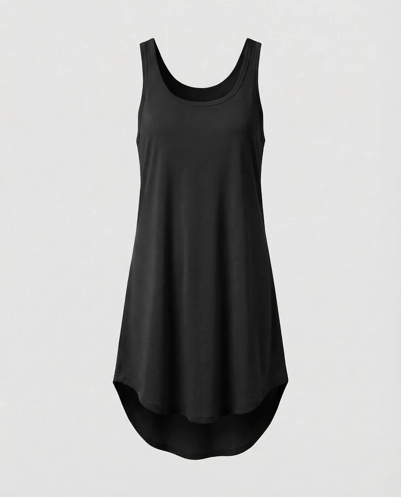 Damen Träger-Minikleid Sportiver Rückenausschnitt