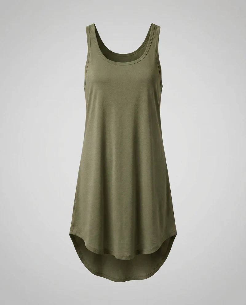 Damen Träger-Minikleid Sportiver Rückenausschnitt
