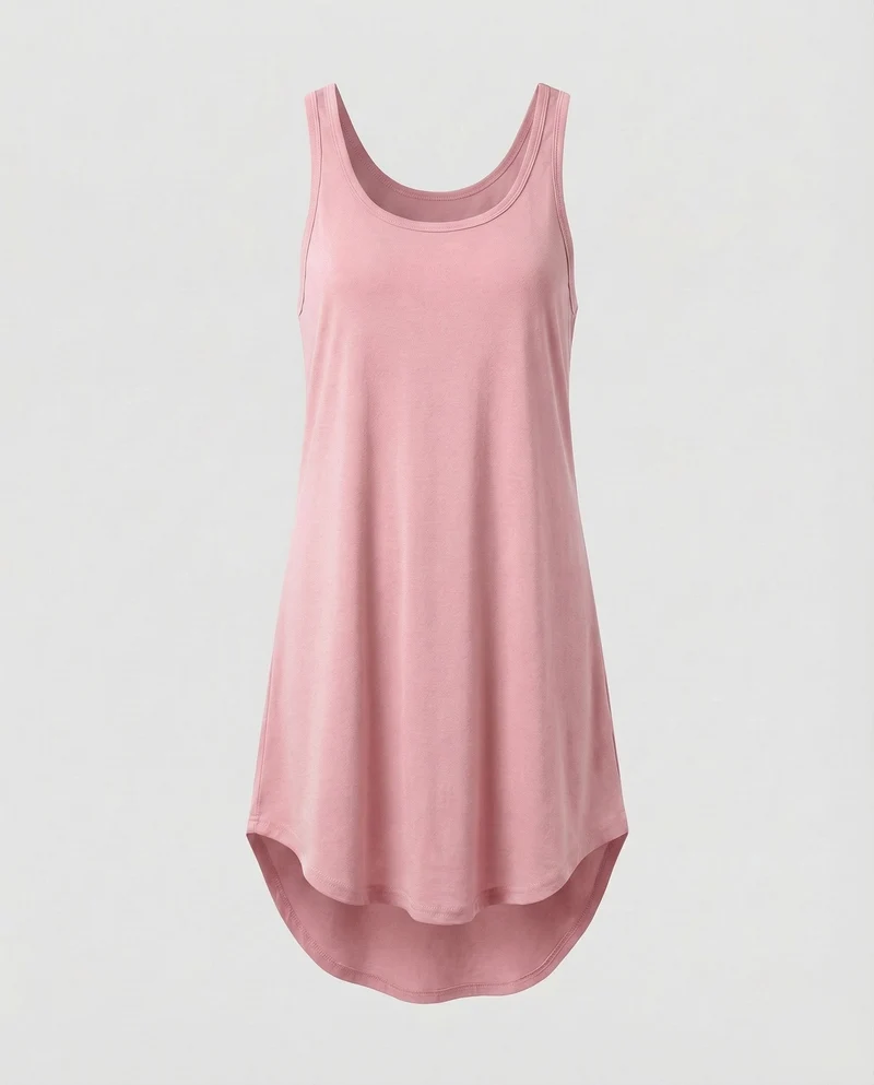 Damen Träger-Minikleid Sportiver Rückenausschnitt