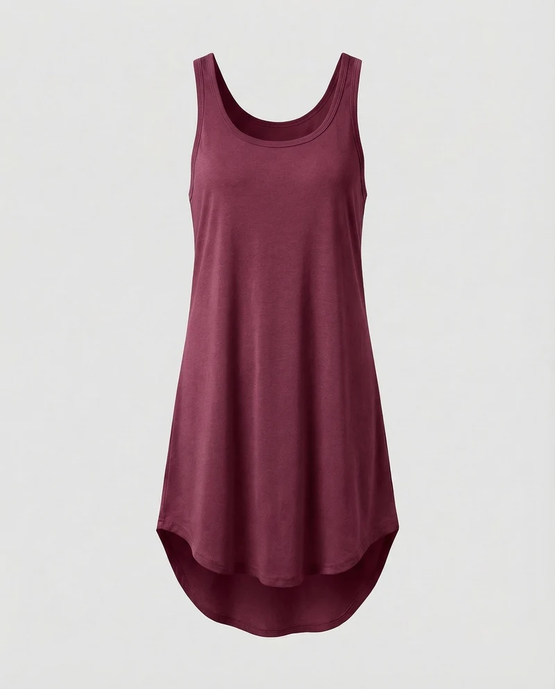 Damen Träger-Minikleid Sportiver Rückenausschnitt