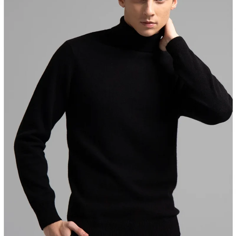 Stilvolle Rollkragenpullover