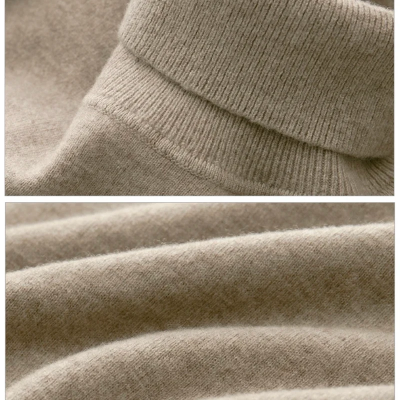 Stilvolle Rollkragenpullover