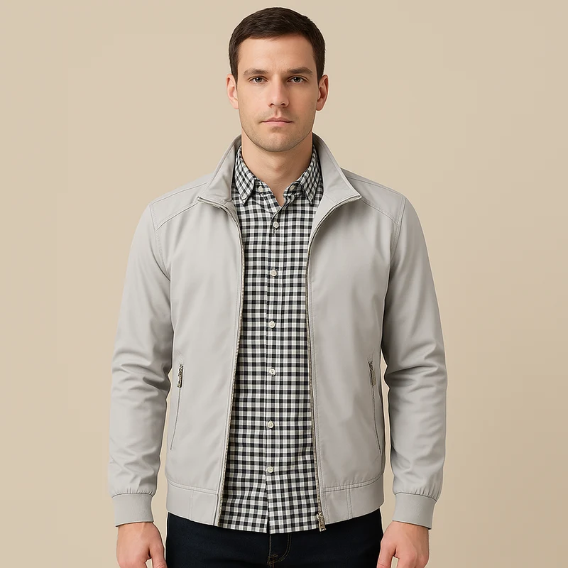 Stilvolle Winddichte Sommerjacke für Herren