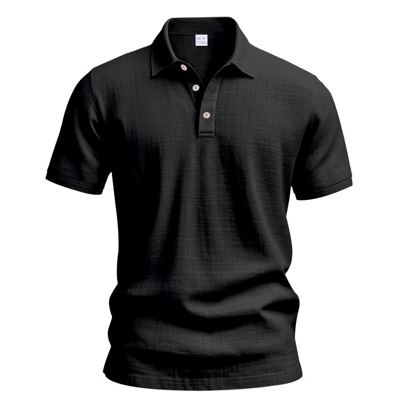 Herren Poloshirt aus atmungsaktiver Baumwolle