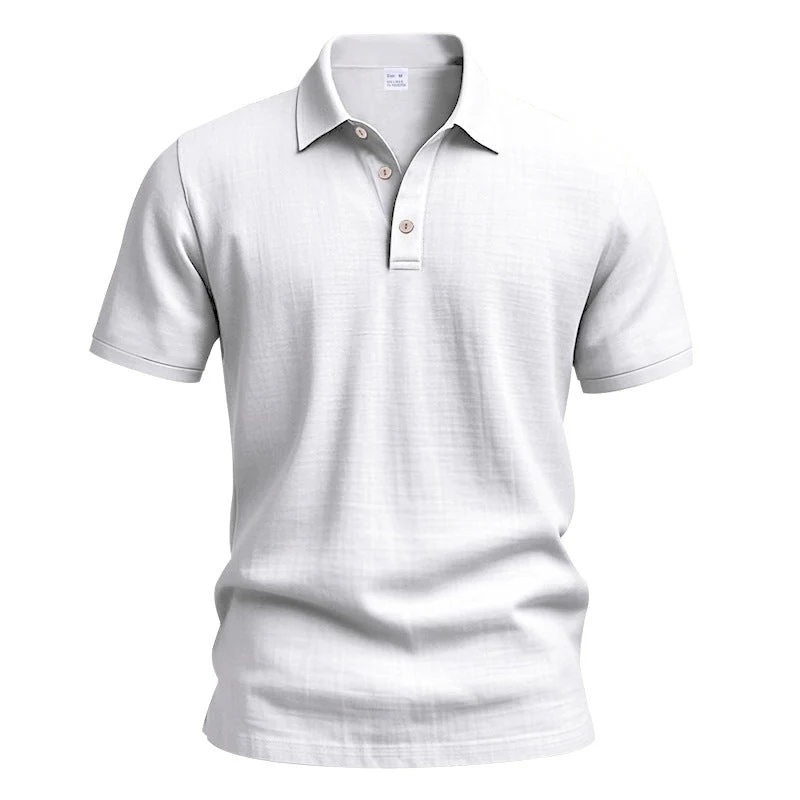 Herren Poloshirt aus atmungsaktiver Baumwolle