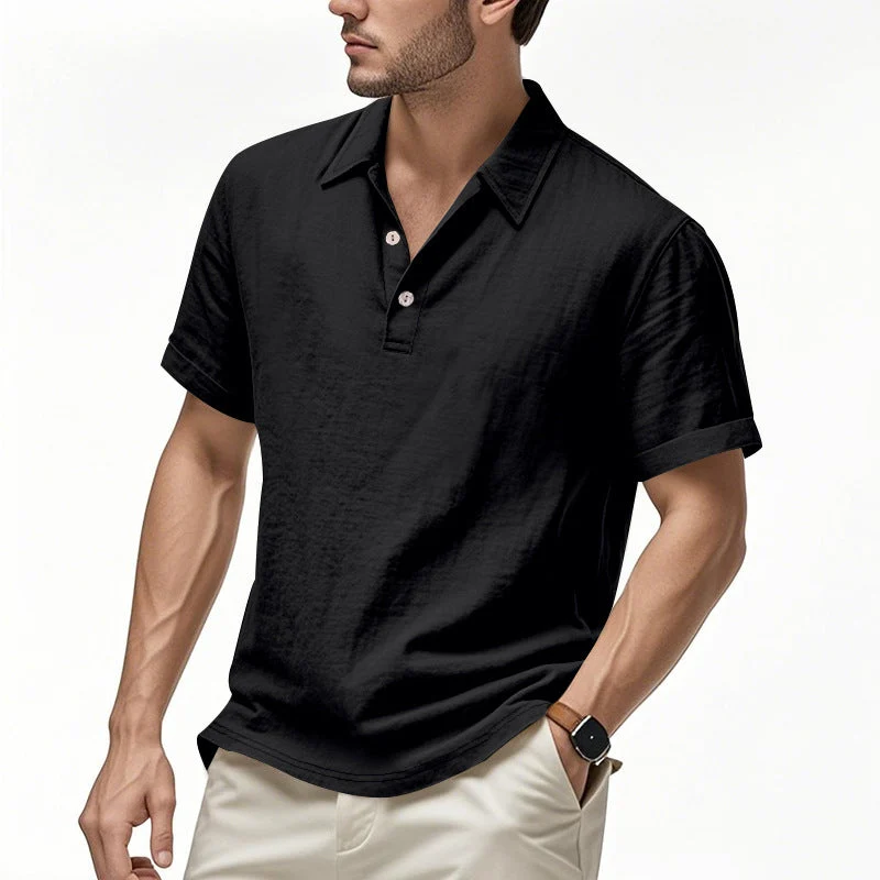 Herren Poloshirt aus atmungsaktiver Baumwolle