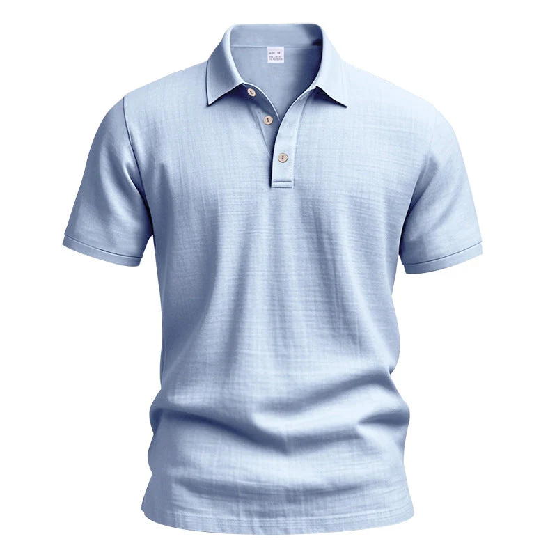 Herren Poloshirt aus atmungsaktiver Baumwolle
