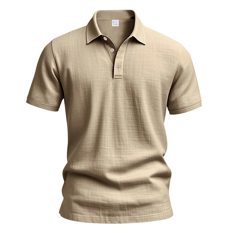 Herren Poloshirt aus atmungsaktiver Baumwolle