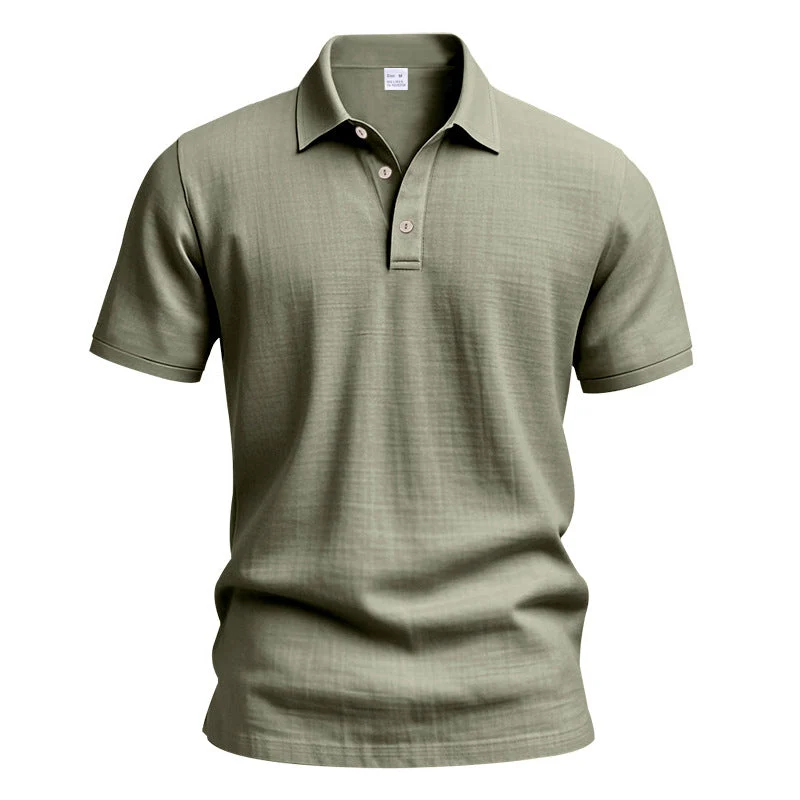 Herren Poloshirt aus atmungsaktiver Baumwolle
