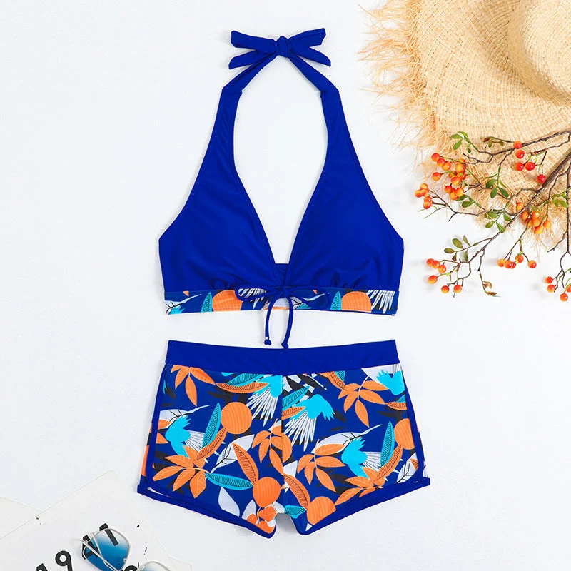 Damen Sportliches Bikiniset mit floralem Design