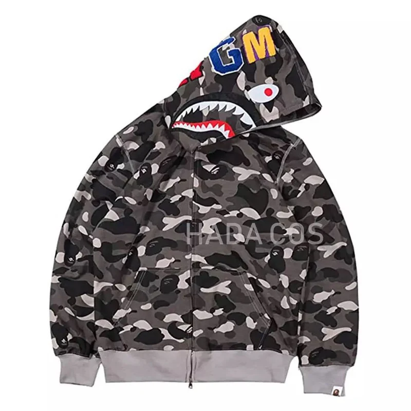Damen Kapuzenjacke mit modernem Camouflage-Design und hochwertiger Baumwollmischung
