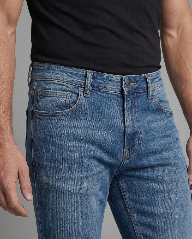 Herren Jeans Gerade Elastisch