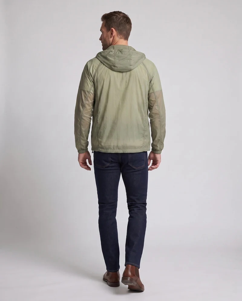 Unisex nan ultraleichte atmungsaktive Windjacke mit Kapuze, Packfunktion und Kordelzug Nord Taschen
