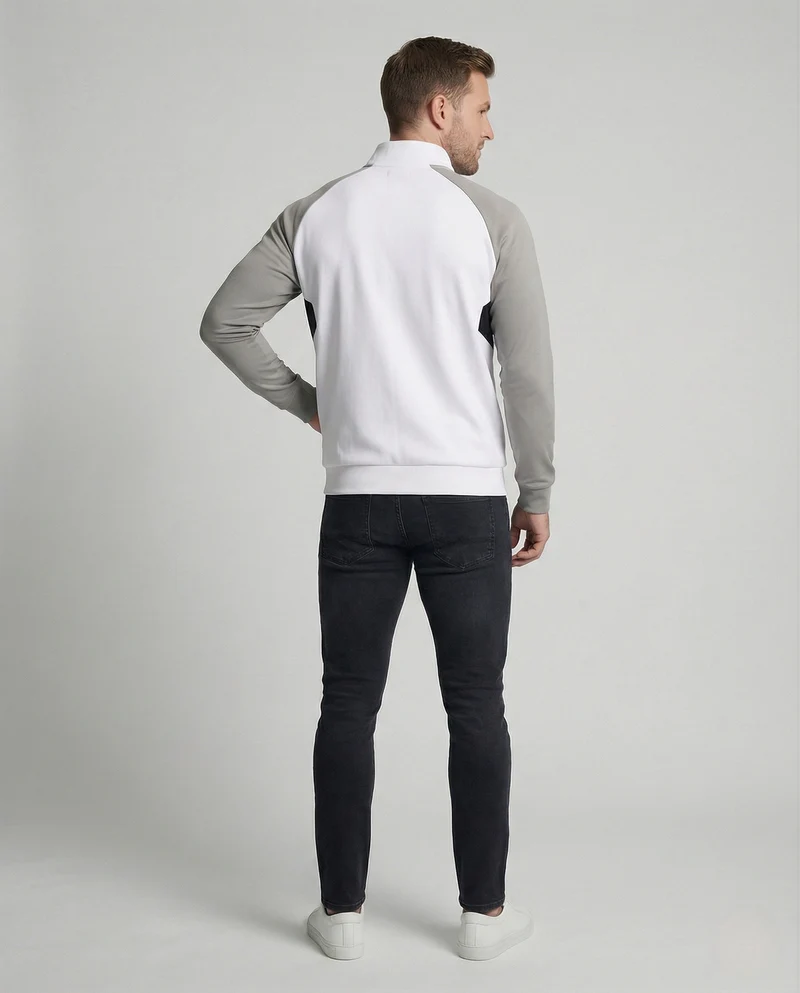 Trainingsjacke Sportlich Mit Raglan Herren