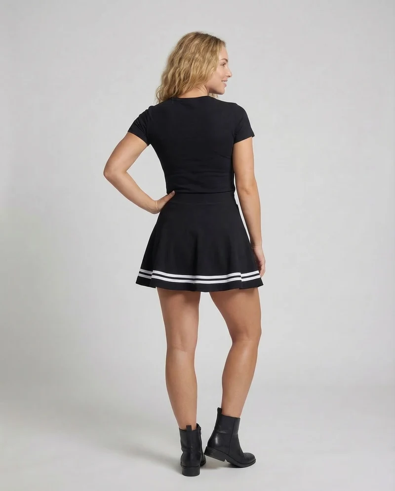 Damen Minirock A Linie