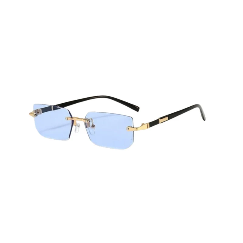 Nord Taschen | Sonnenbrille - Modern - Rechteckig Rahmenlos Retro