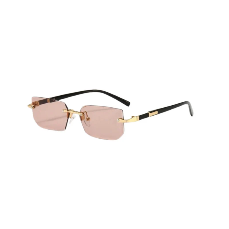 Nord Taschen | Sonnenbrille - Modern - Rechteckig Rahmenlos Retro