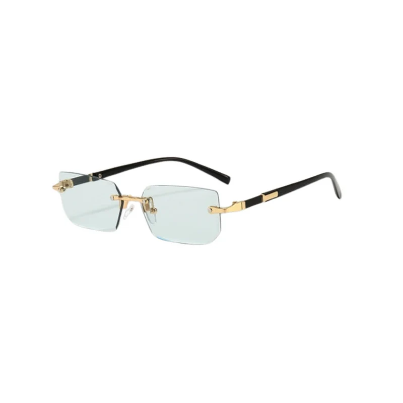 Nord Taschen | Sonnenbrille - Modern - Rechteckig Rahmenlos Retro