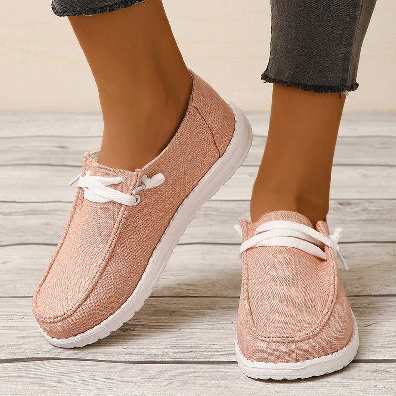 Damen bequeme Slip-On Freizeitschuhe mit leichtem Obermaterial Nord Taschen