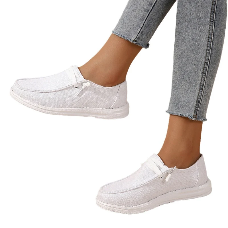 Damen bequeme Slip-On Freizeitschuhe mit leichtem Obermaterial Nord Taschen