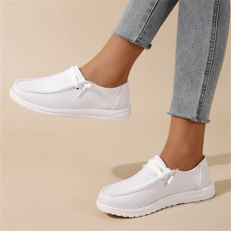 Damen bequeme Slip-On Freizeitschuhe mit leichtem Obermaterial Nord Taschen