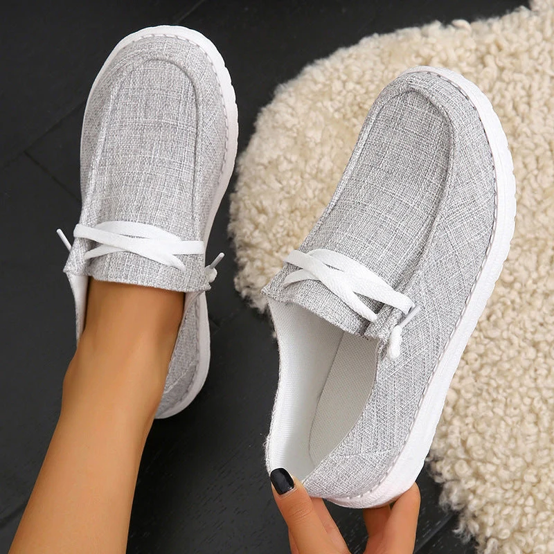 Damen bequeme Slip-On Freizeitschuhe mit leichtem Obermaterial Nord Taschen