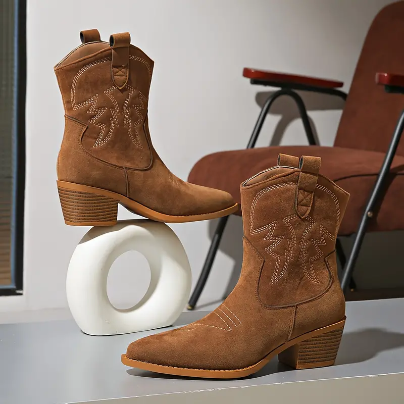 Retro Cowboy-Stiefel
