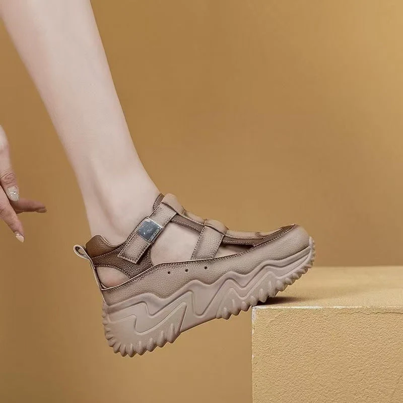 Damen Trendige Sandalen mit rutschfester Sohle und verstellbarem Riemensystem Nord Taschen