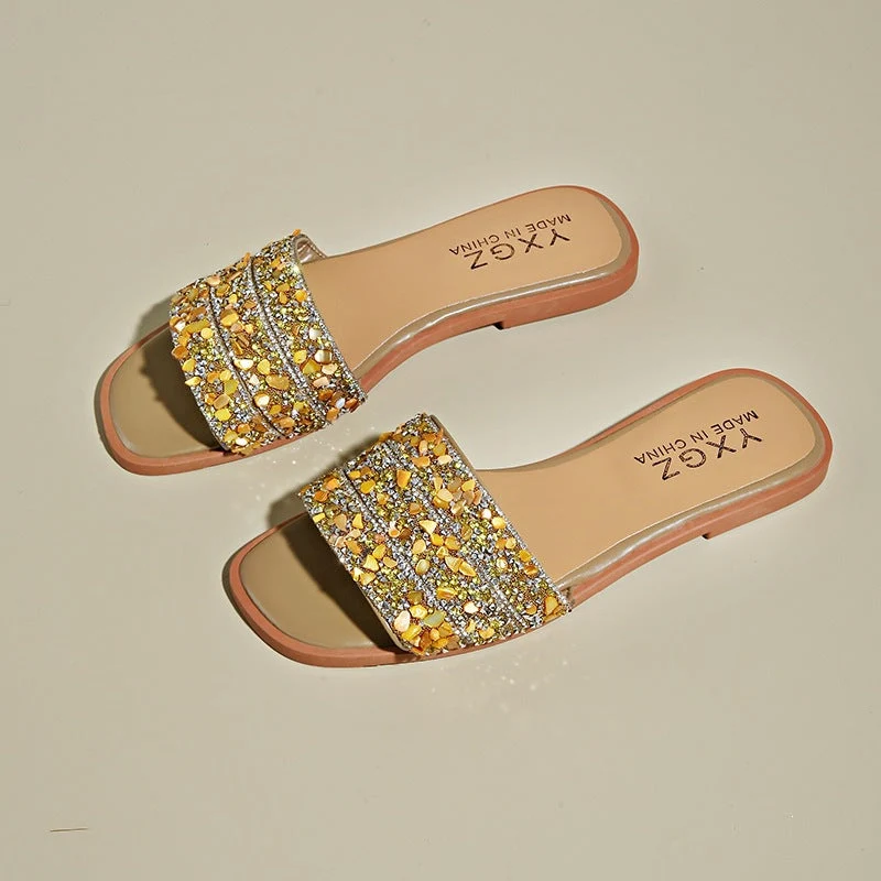 Damen Glitzernde und bequeme Slipper