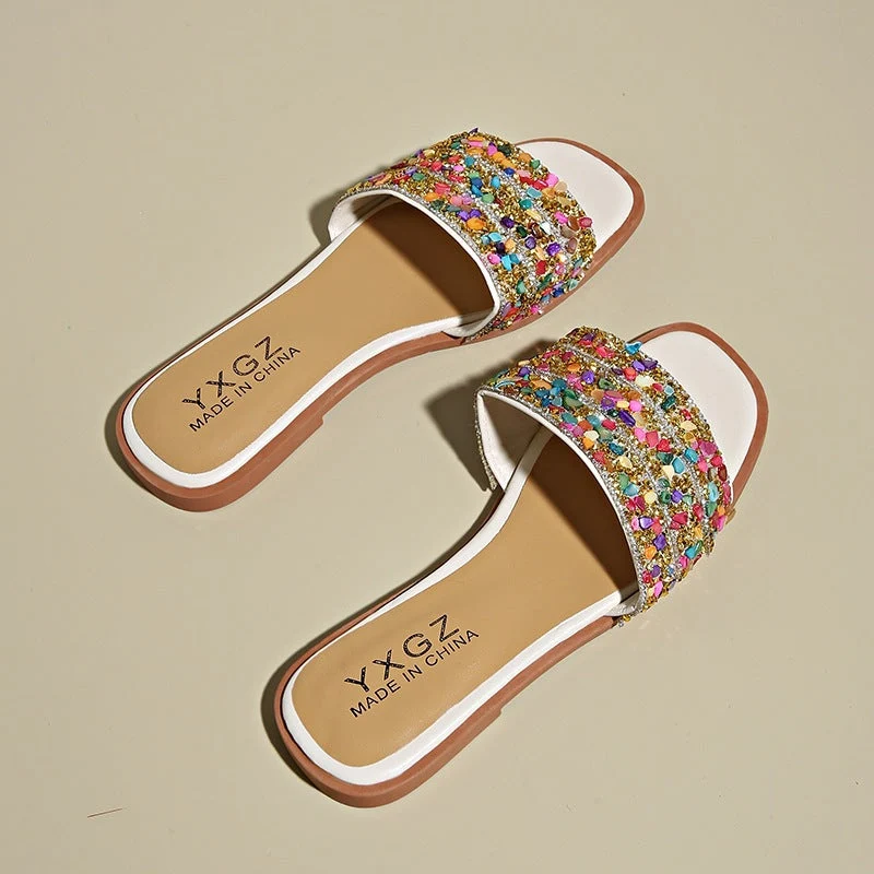 Damen Glitzernde und bequeme Slipper