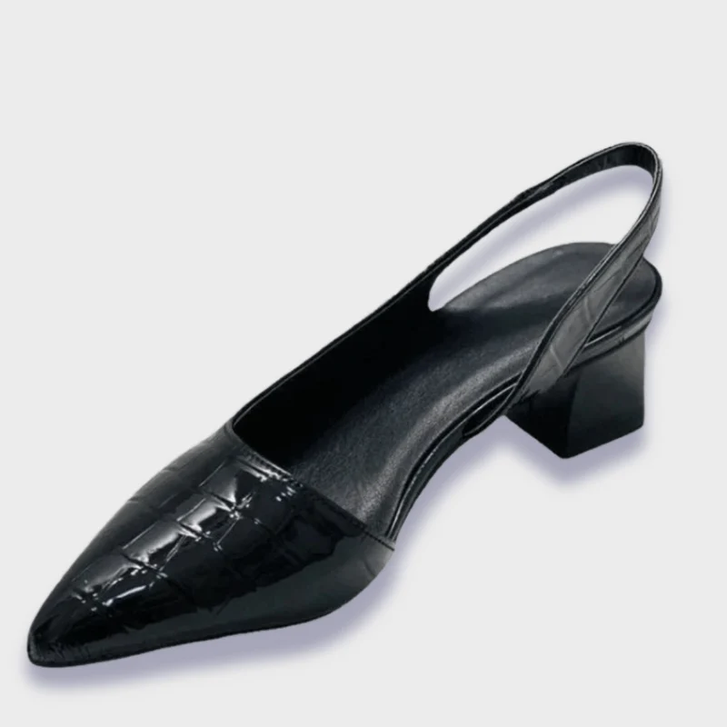 Premium Synthetikleder Orthopädische Pumps