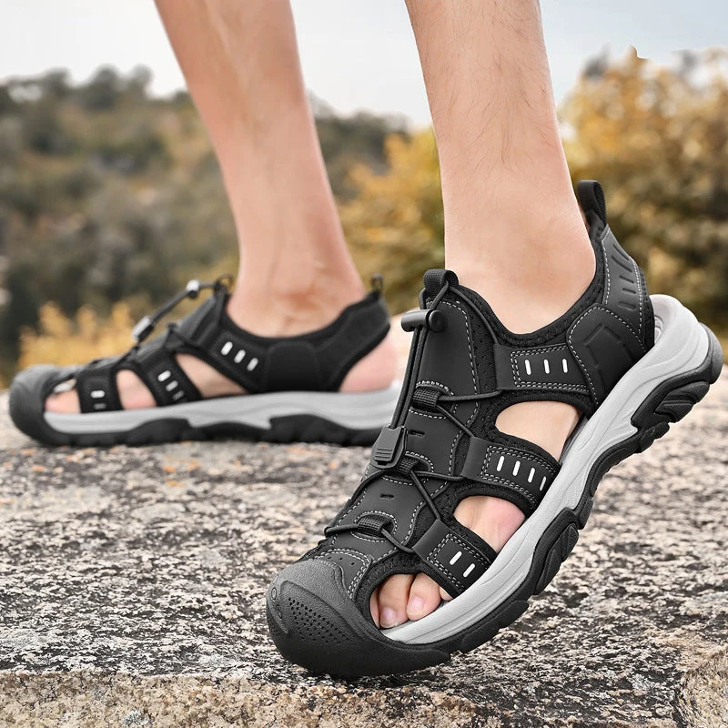 Damen Outdoor-Sandalen mit anpassbarem Schnellschnürsystem von
