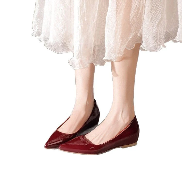 Damen elegante Ballerinas mit spitzem Zehenbereich Nord Taschen