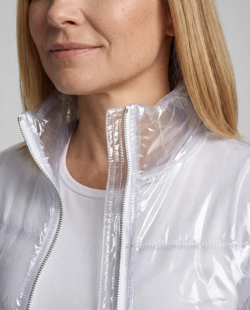 Unisex TPU Steppjacke mit Stehkragen