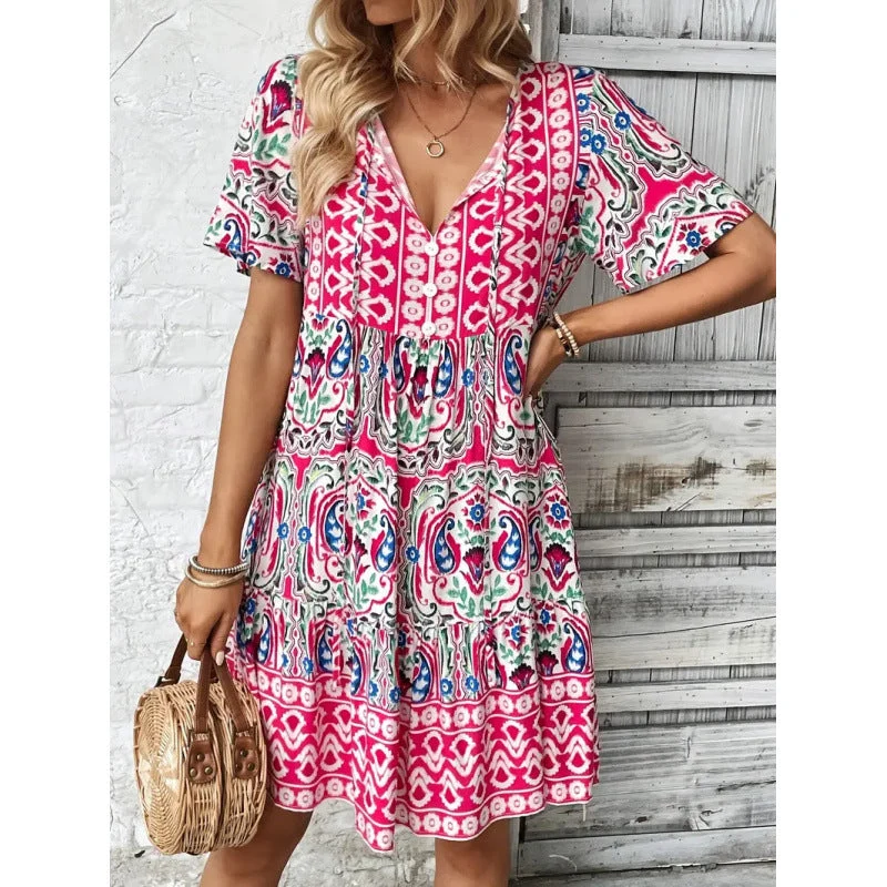 Damen Sommerkleid im Vintage-Stil