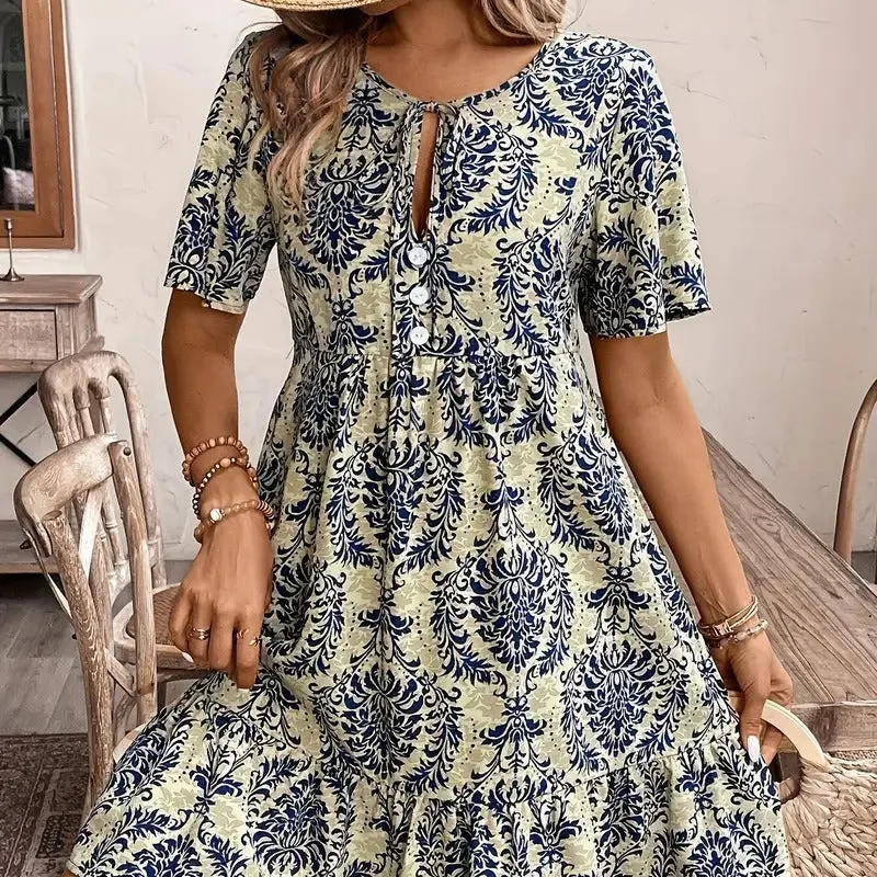 Damen Sommerkleid im Vintage-Stil