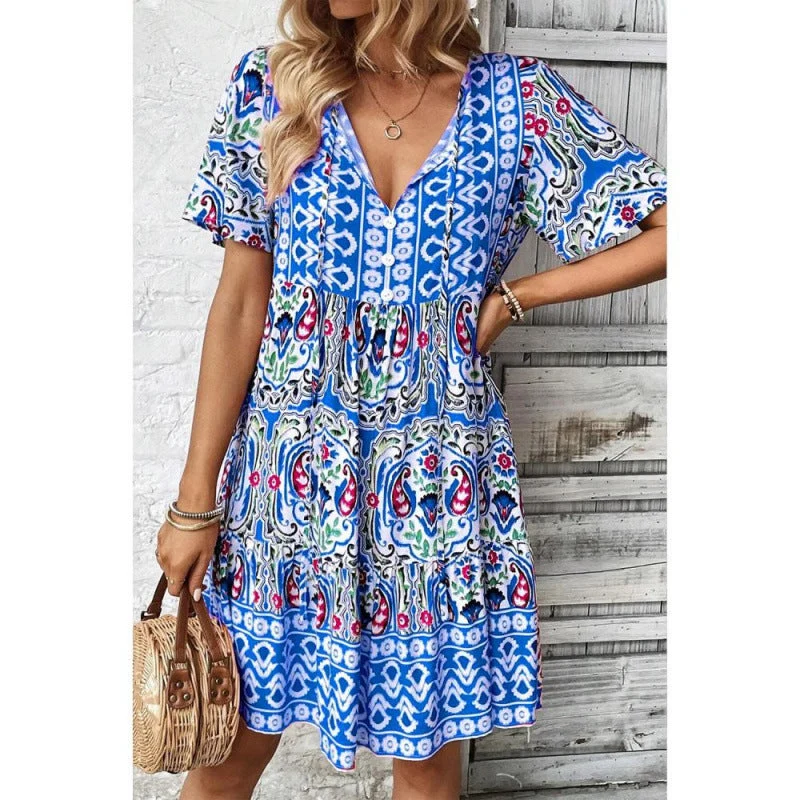 Damen Sommerkleid im Vintage-Stil