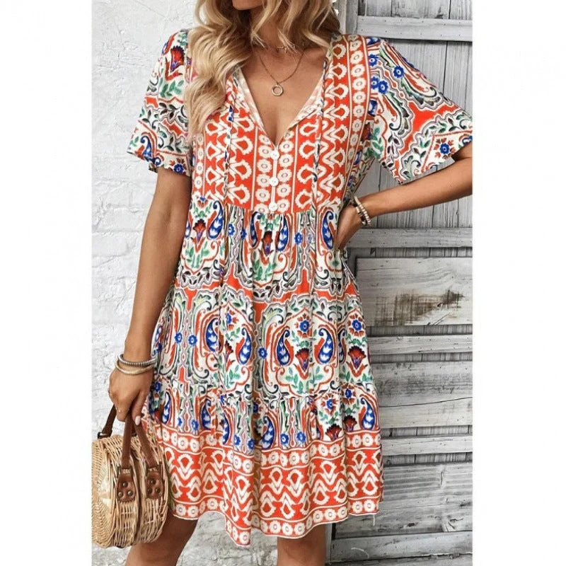 Damen Sommerkleid im Vintage-Stil