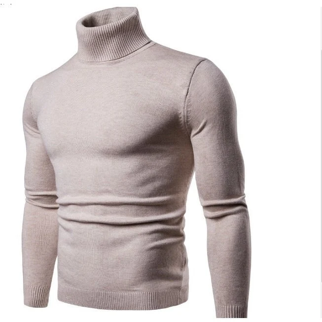 Herren Rollkragenpullover aus feiner Merinowolle