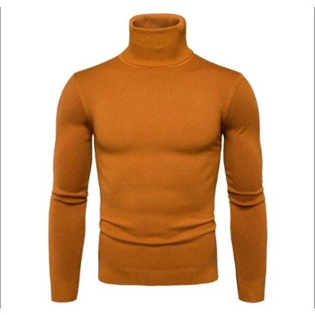Herren Rollkragenpullover aus feiner Merinowolle