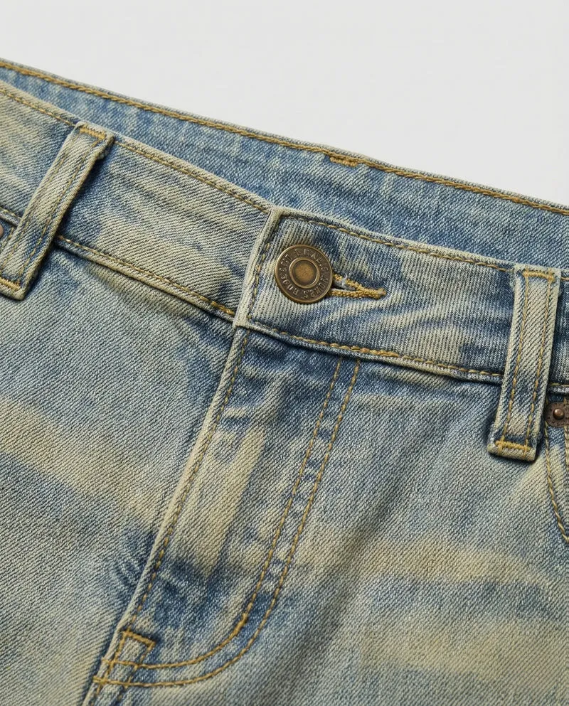 Herren Jeans Slim Konisch