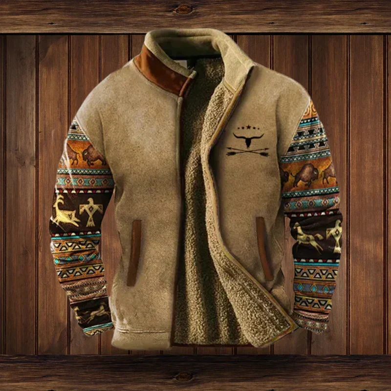 Trendig Outdoor-Fleecemodell für Männer