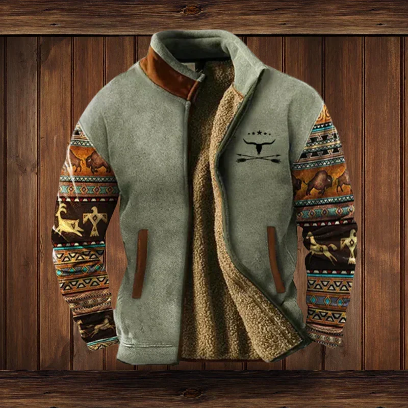Trendig Outdoor-Fleecemodell für Männer