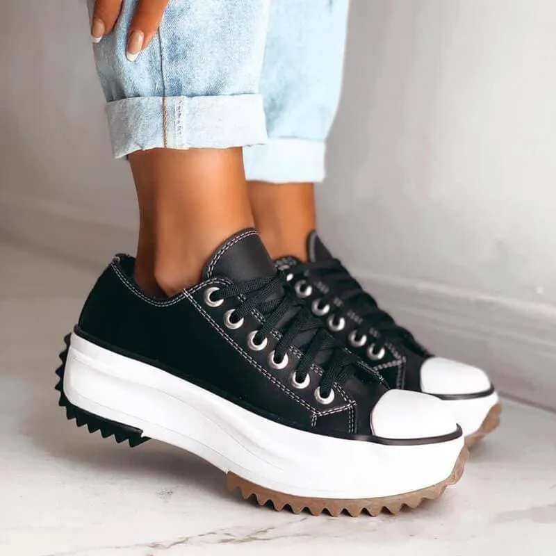Bequeme Plateau Sneaker für Damen